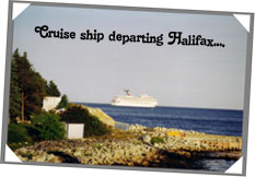 Halifax is a regular port of call for the major cruise lines...